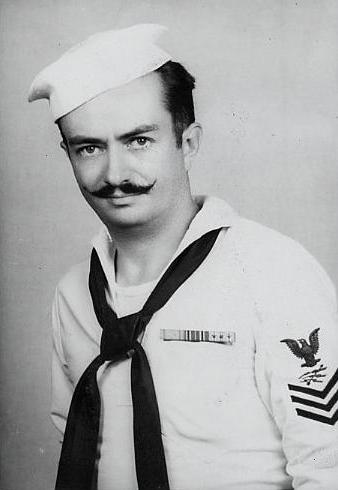 Benjamin Franklin Swezey, Jr. taken during World War II