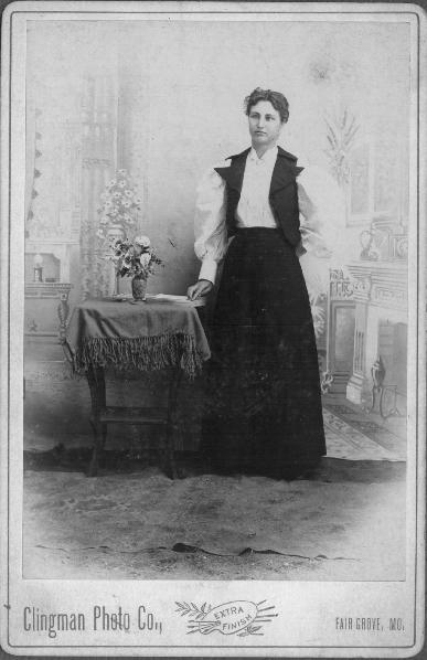 Betsy Jane (Bessie) Swezey at age 16